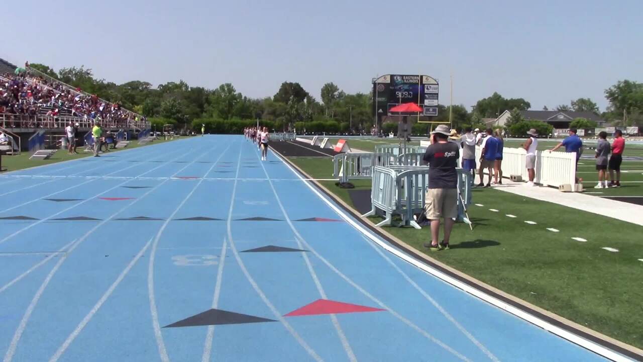 Illinois IHSA Outdoor State Championships Videos Finish of 3A Boys
