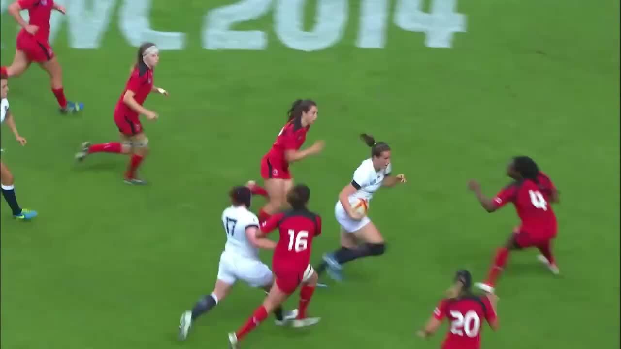 Katy Daley-Mclean's big night lit up as Red Roses overpower USA