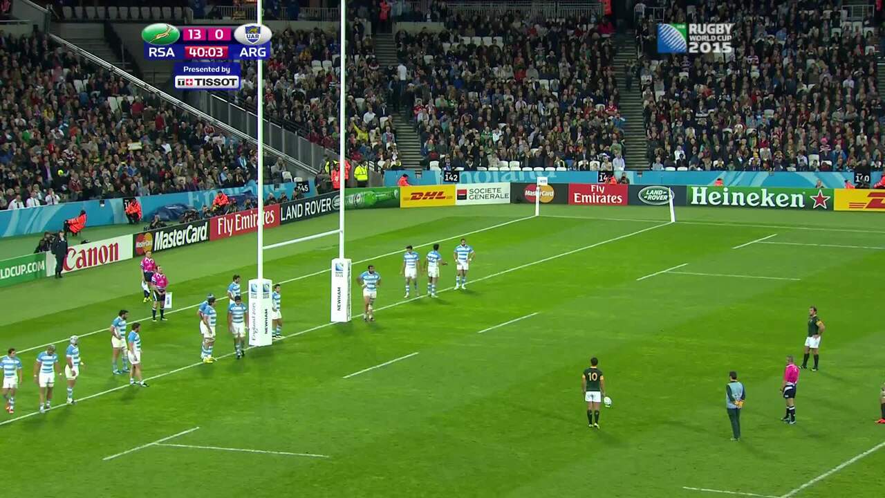 Rwc15 ３位決定戦 南アフリカ アルゼンチン ハイライト動画 公式 ラグビーワールドカップ19日本大会