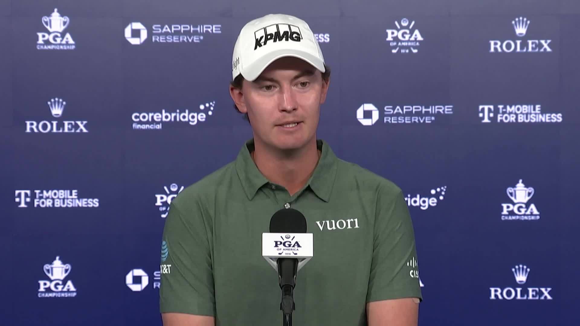Maverick McNealy on admiring attitude of playing partner Padraig Harrington