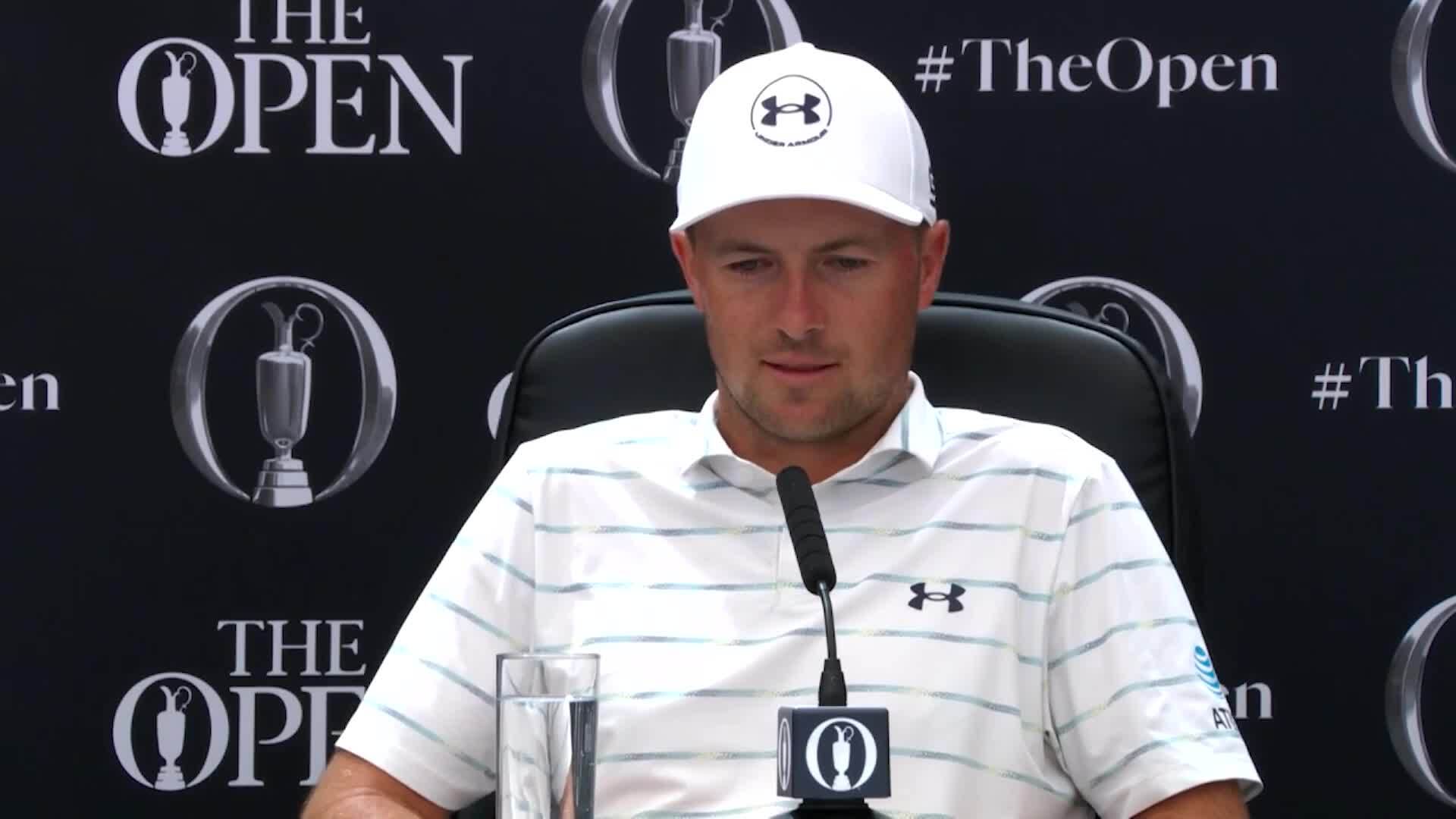 Jordan Spieth reflects on unforgettable 13th hole at Royal Birkdale