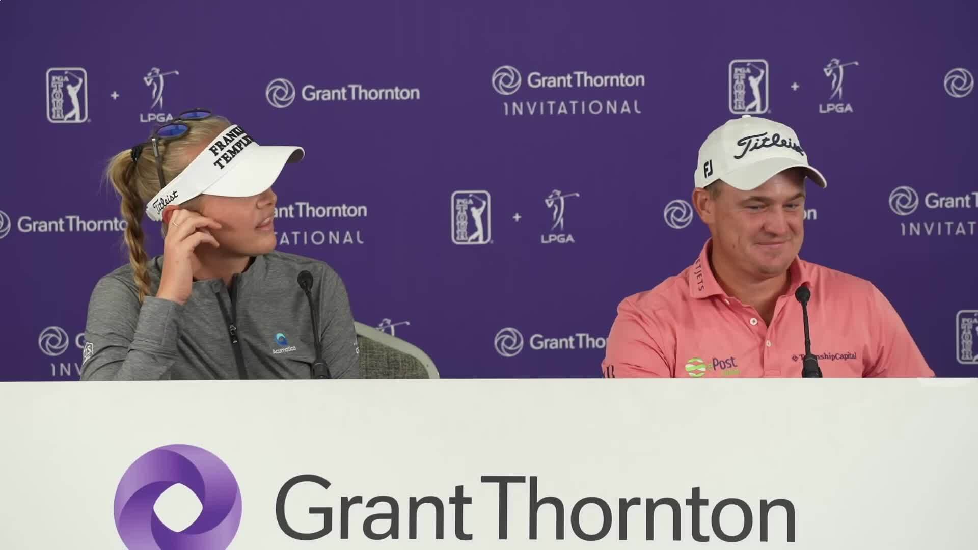 Bud Cauley and Jessica Korda on how their games complement each other