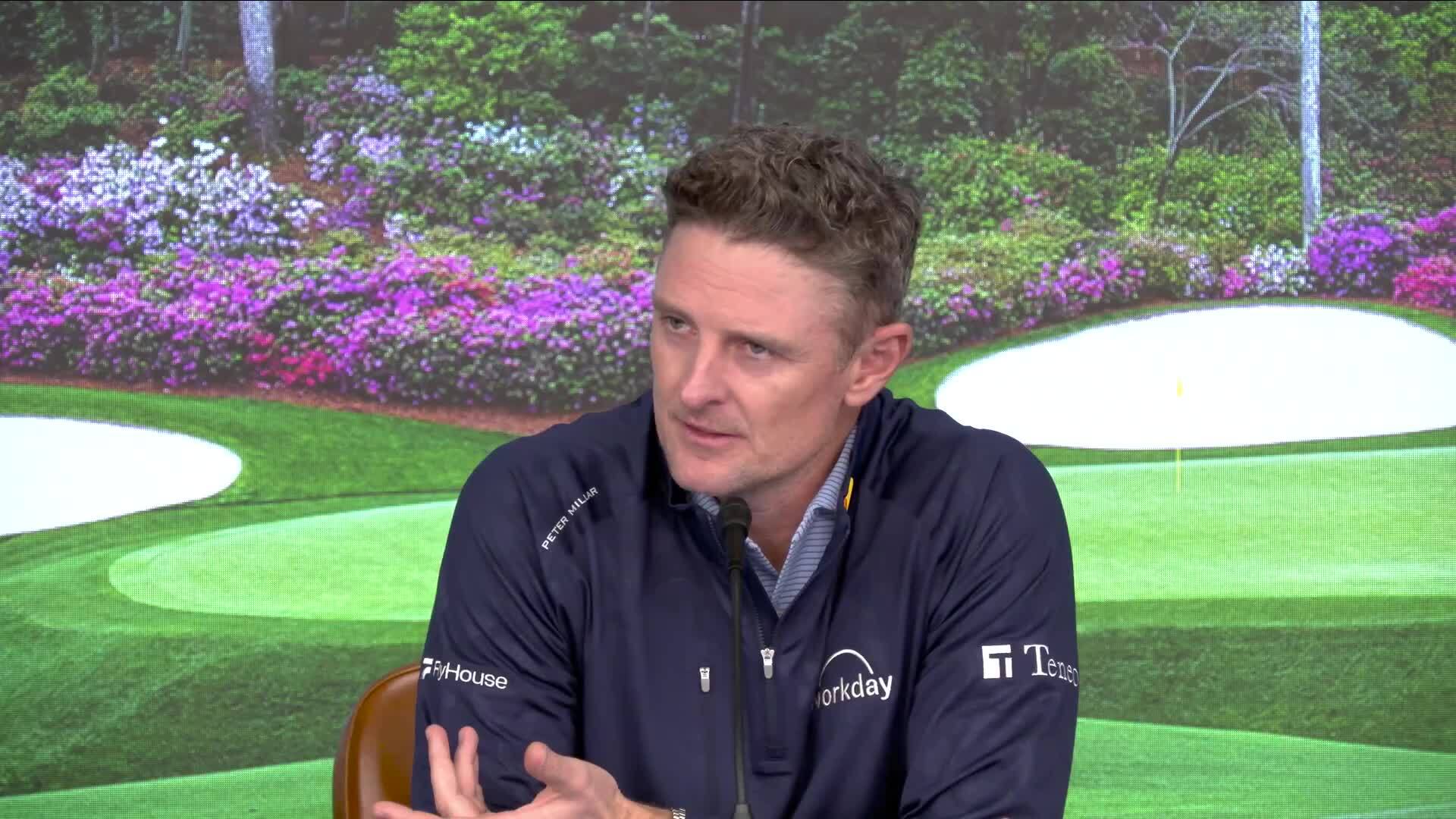 Justin Rose on building experience through near-misses at Masters