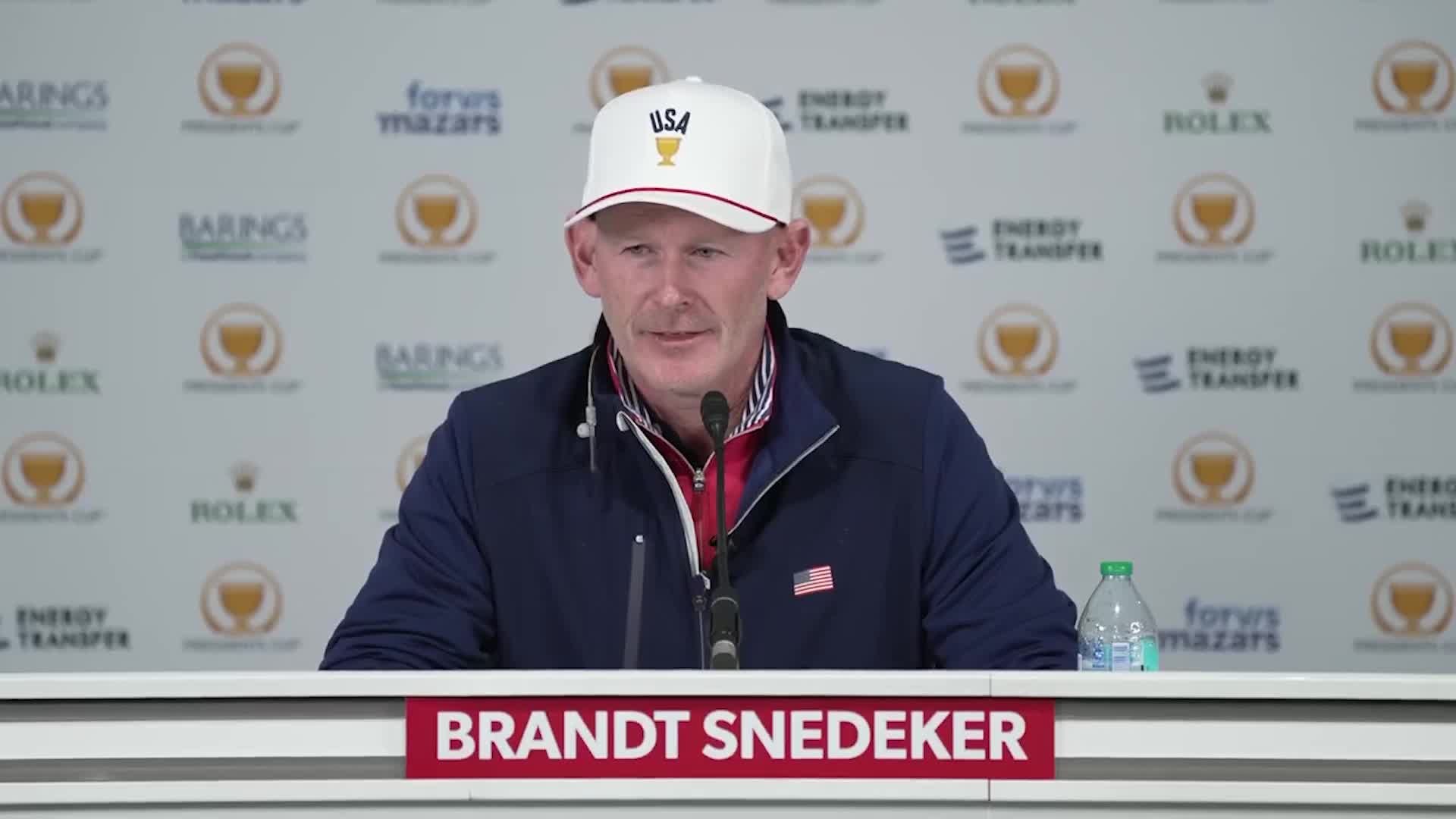 Brandt Snedeker on lessons from 2012 Ryder Cup at Medinah, easing pressure off Scottie Scheffler