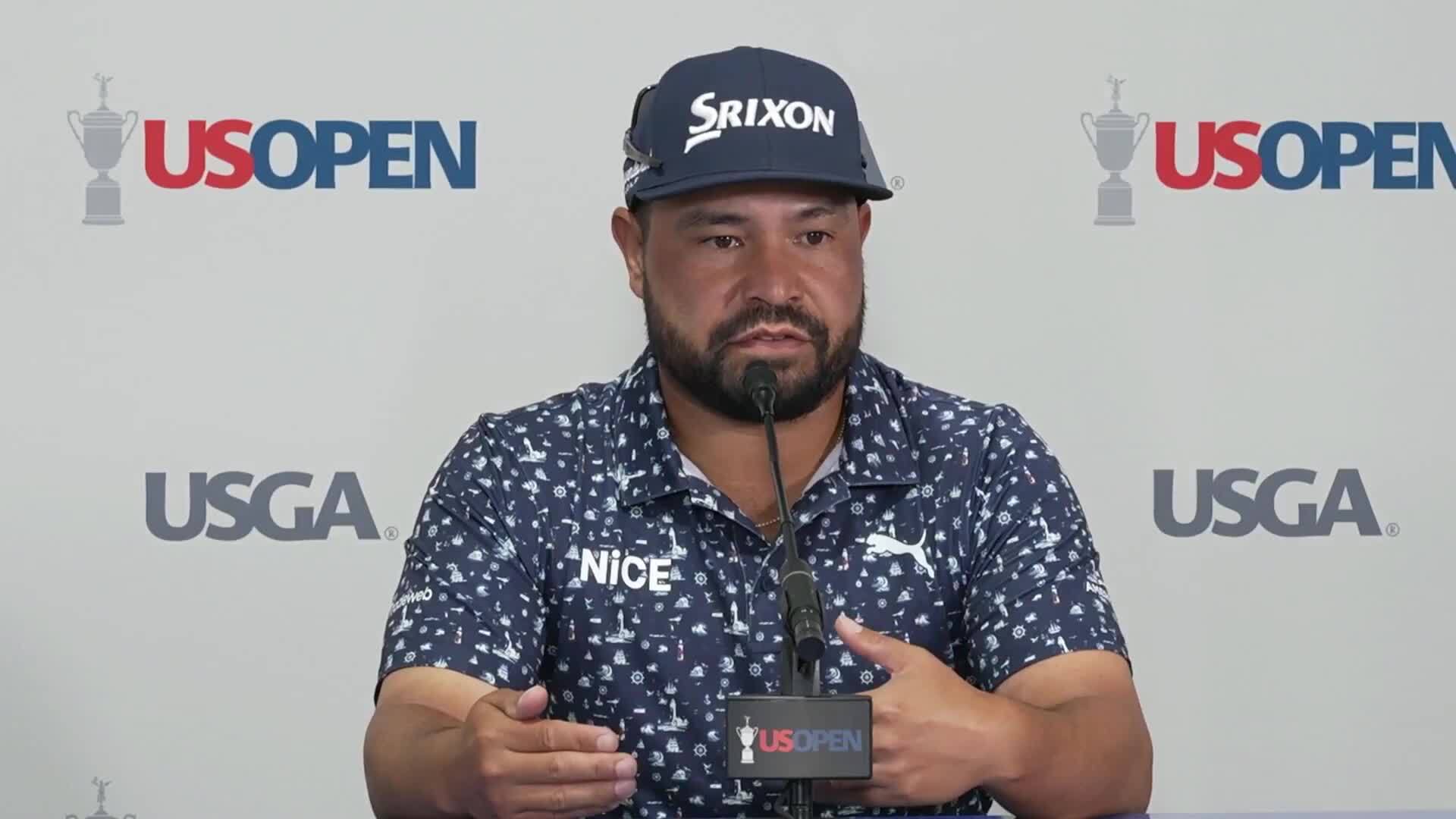 J.J. Spaun on preparing for Shinnecock Hills test ahead of title defense