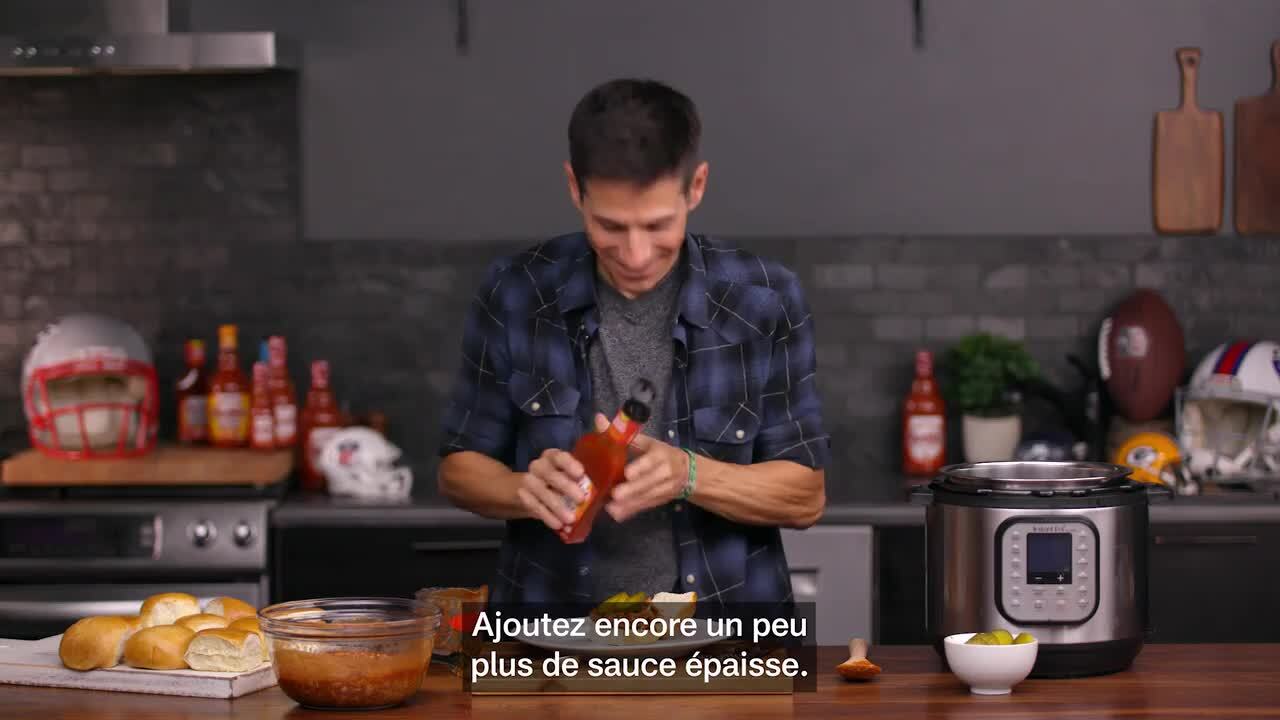 Plats principaux pour le match