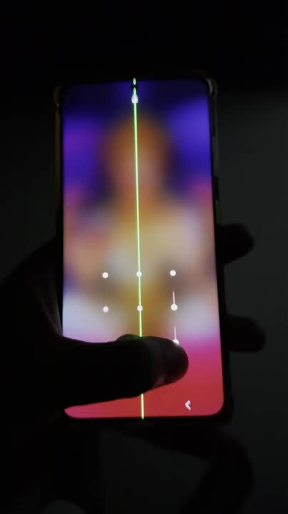 Green vertical line issue occurrence in Galaxy S21 Ultra 5G model