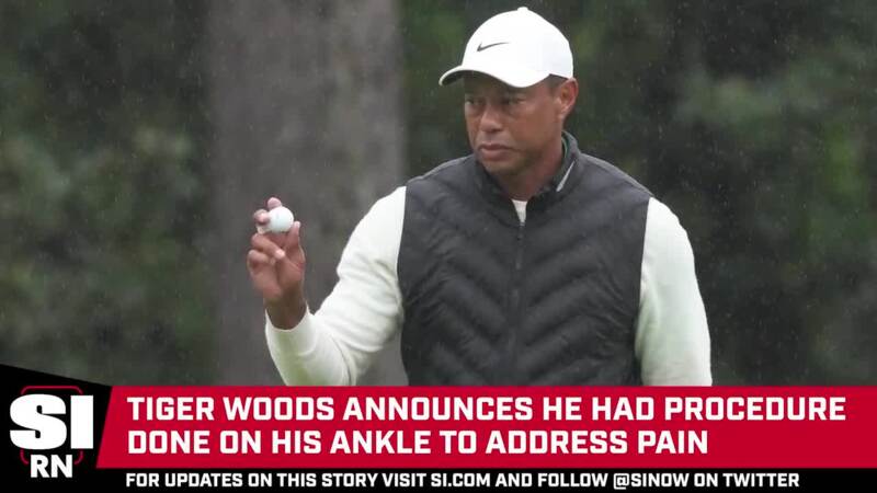 Tiger Woods Announces He Had Surgery