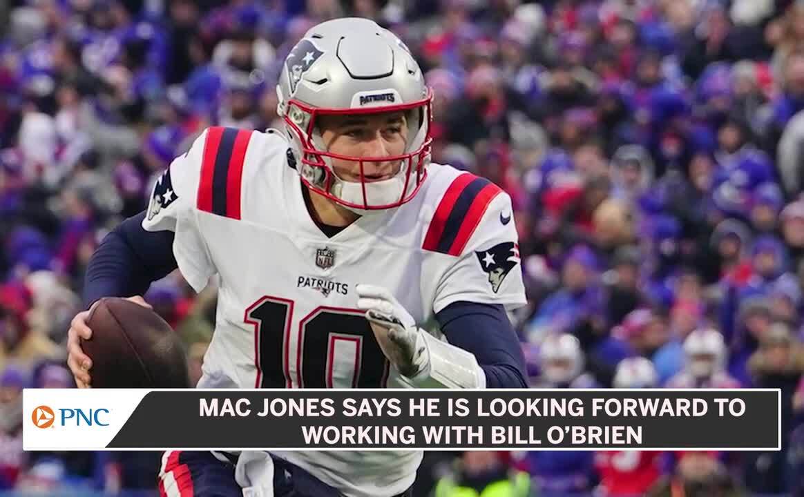 Patriots QB Mac Jones returns to practice, game status unknown