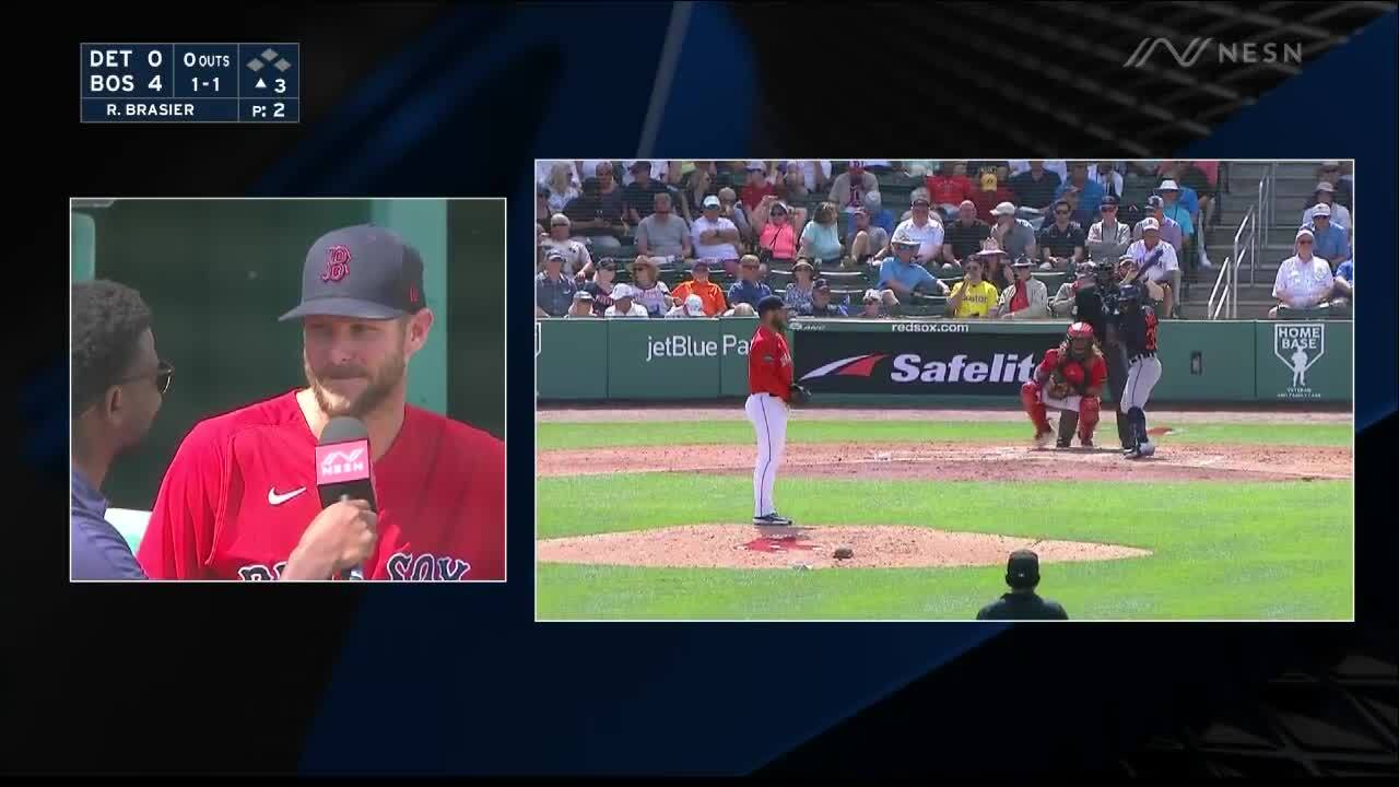 LIVE with Chris Sale from Red Sox Spring Training 