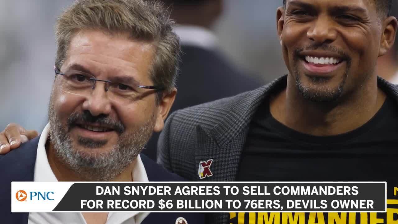 Snyder Agrees To Sell Commanders For League-Record $6 Billion