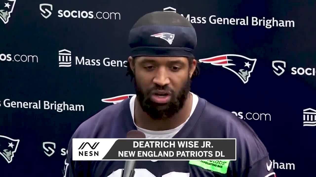 Sit back, relax, and enjoy some Deatrich Wise Jr highlights #nfl #patr, Football