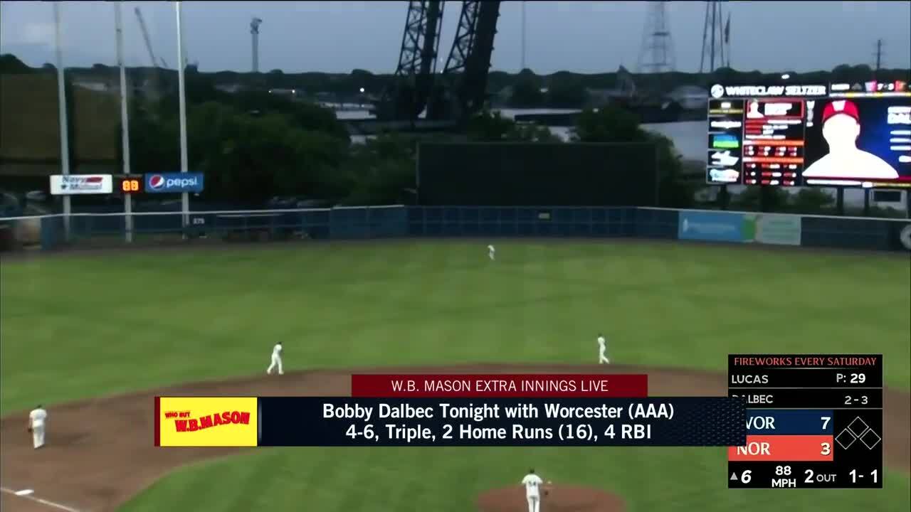Bobby Dalbec Leads Triple-A Worcester Win With Big Night At Bat