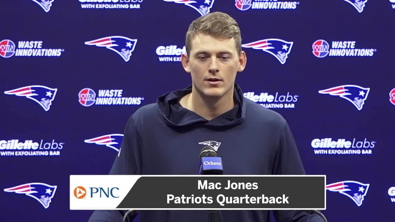 Mac Jones details what he wants to improve during Patriots bye week 