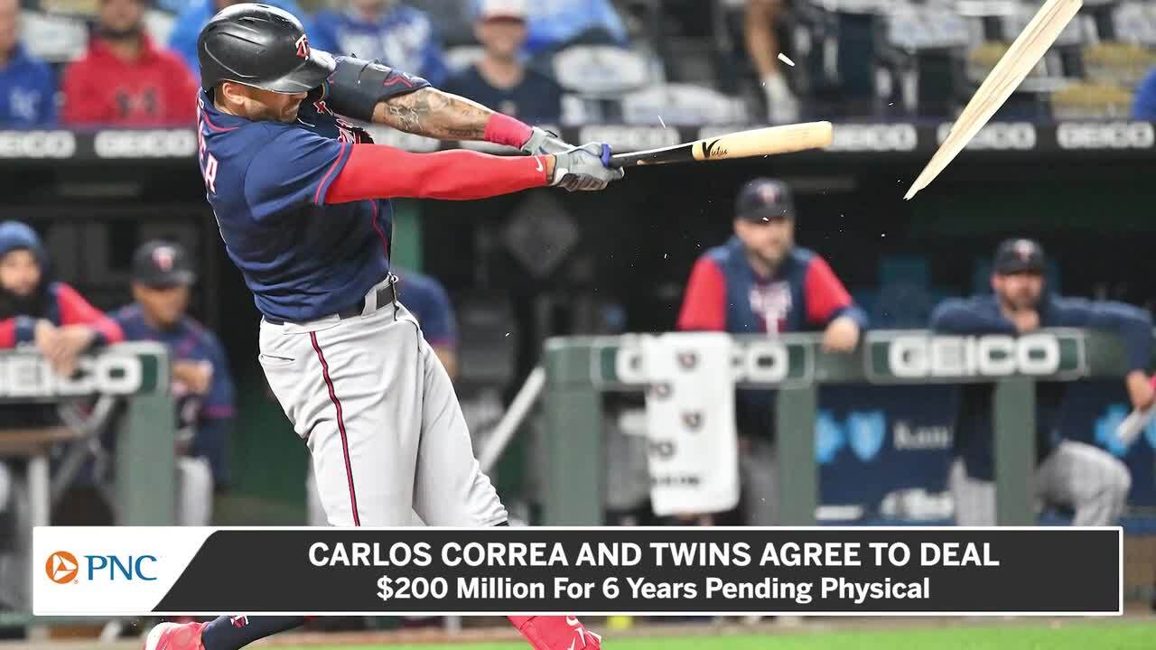 The Carlos Correa deal with the Twins is finally official