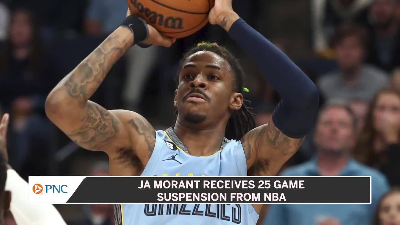 Ja Morant Receives 25 Game Suspension For Latest Incident Involving Gun