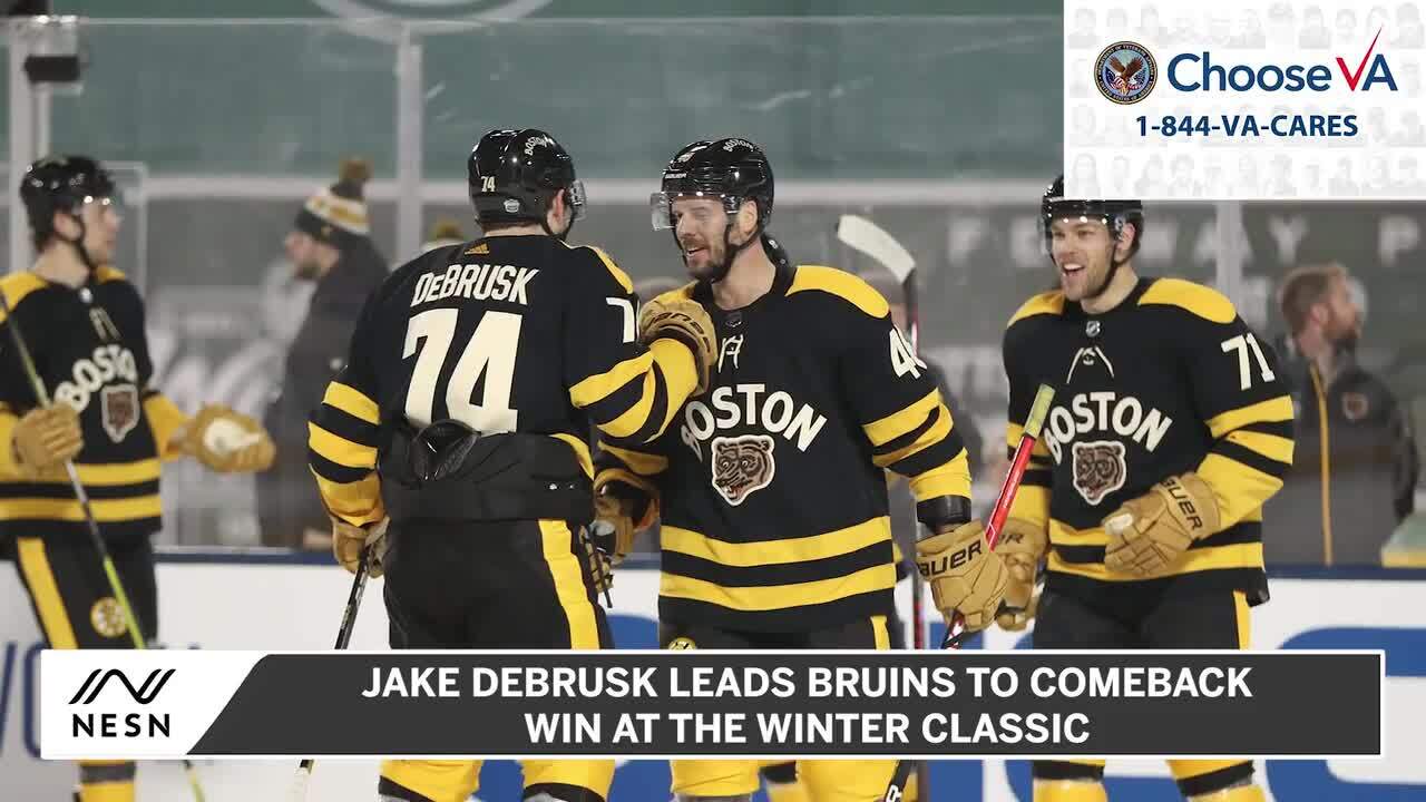 Winter Classic 2023 final score, results: Jake DeBrusk's heroics