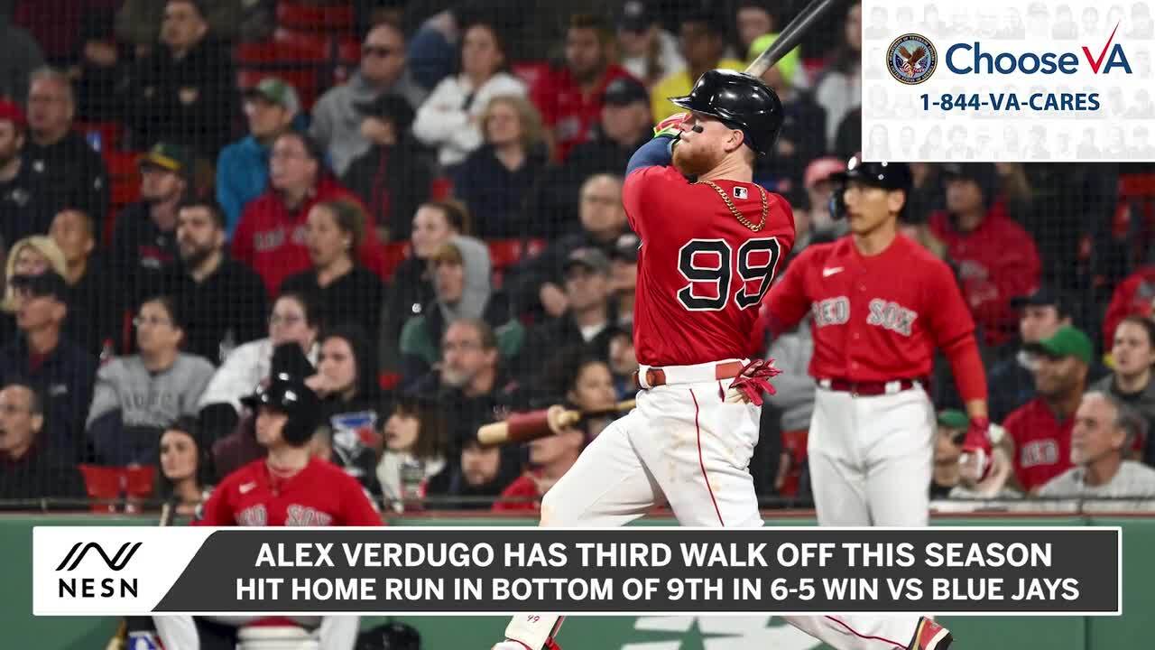 VA Hero Of The Week: Alex Verdugo Has Another Walk Off For Red Sox