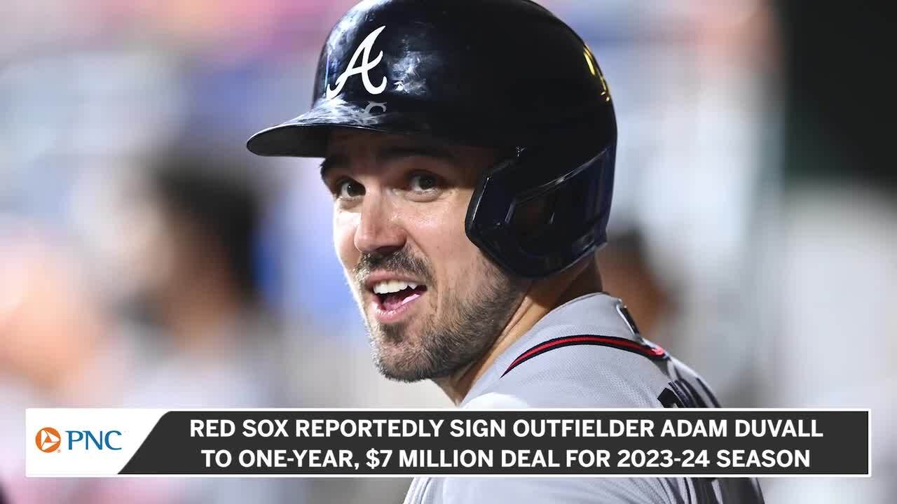 Red Sox reportedly sign outfielder Adam Duvall to one-year deal - CBS Boston