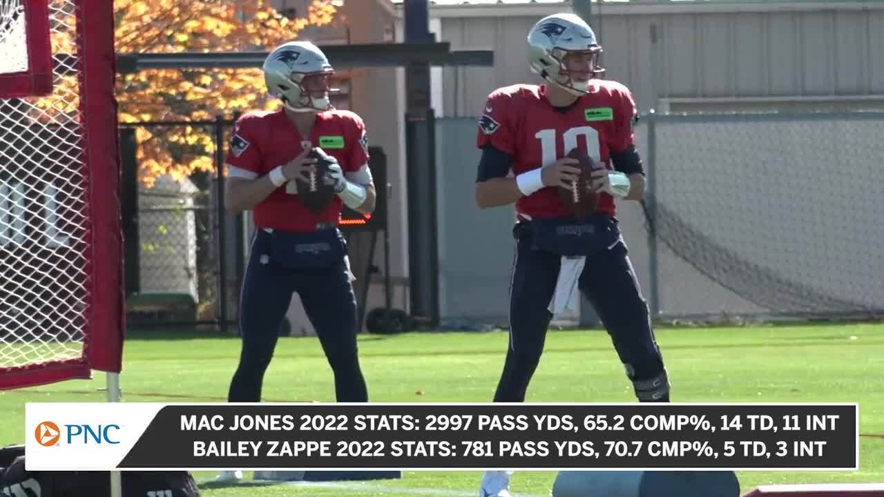 Patriots players were split between Mac Jones and Bailey Zappe during  season, retired star says