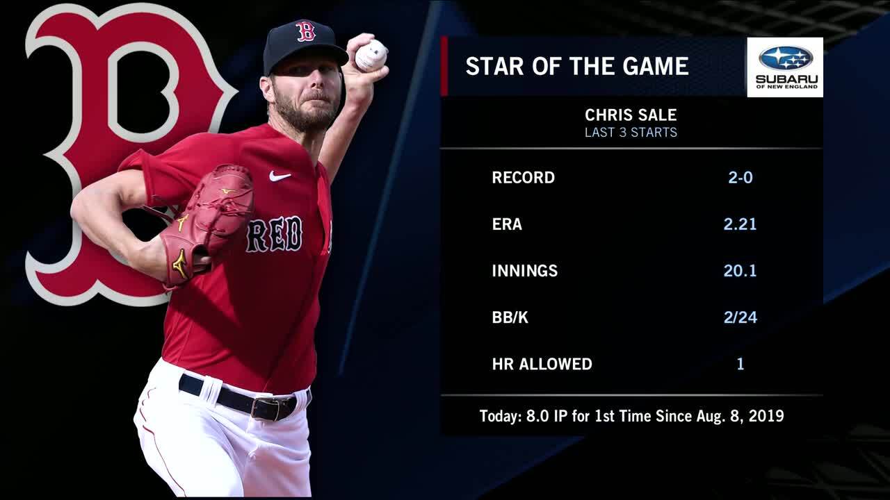 Check Out These Stats From Chris Sale's Longest Start Since 2019