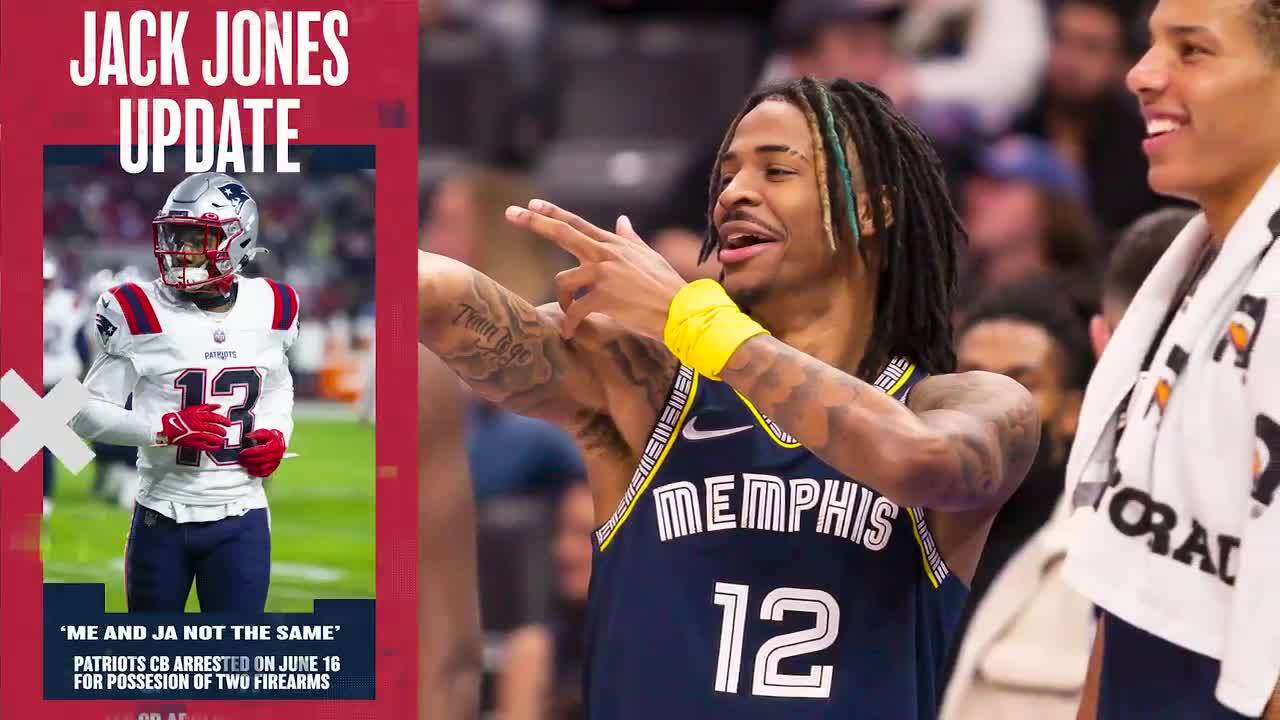 Patriots CB Jack Jones claps back at Ja Morant comparisons