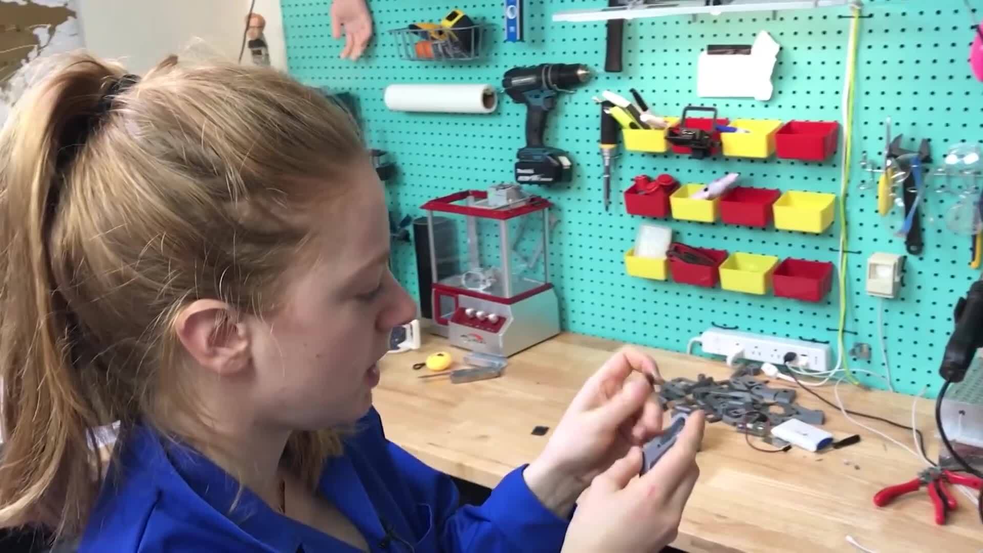 DIY Helmet for Pokemon Go Featuring Scrappy Robots with Simone Giertz