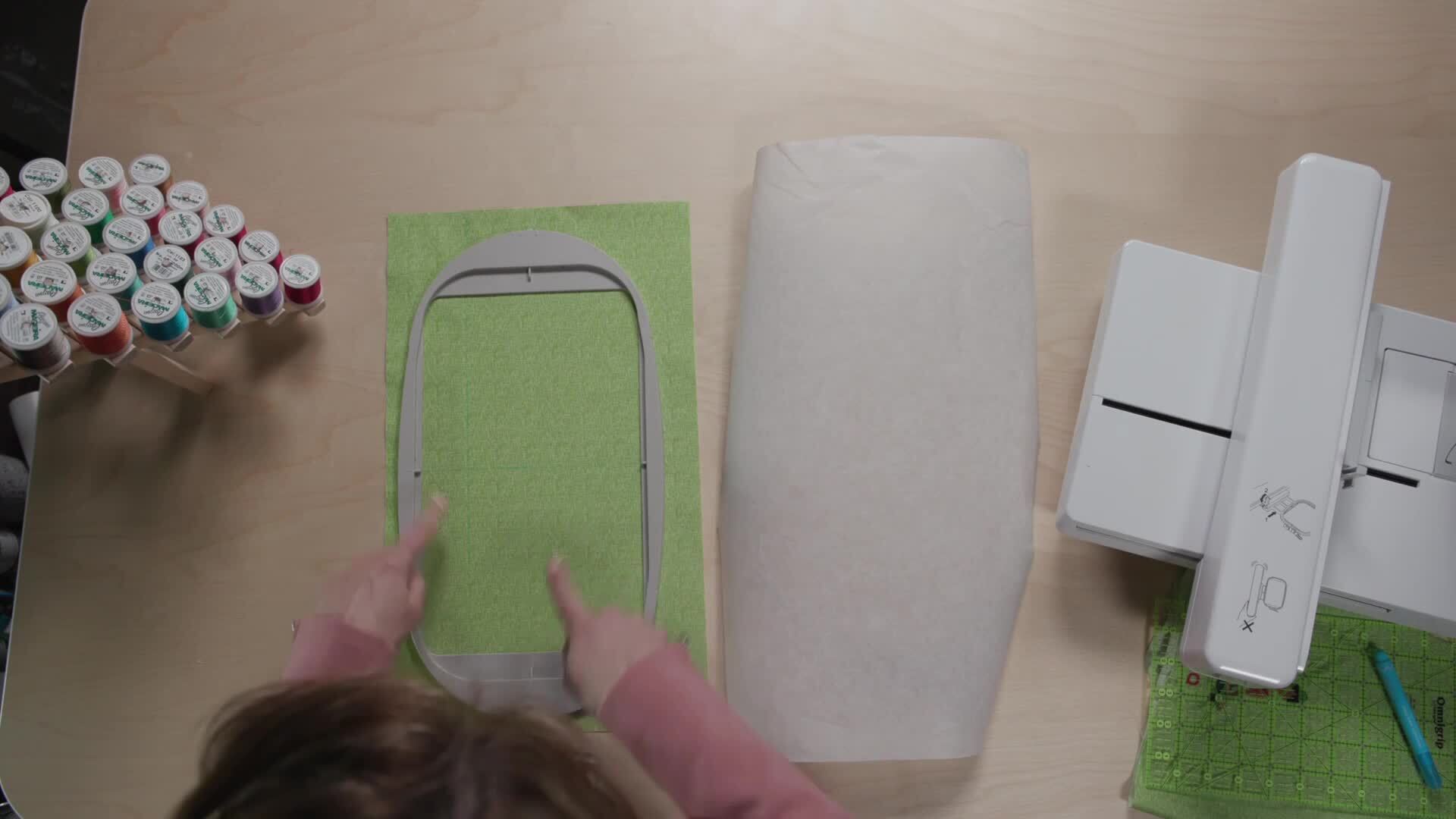 Embroidered Yoga Mat Carrier