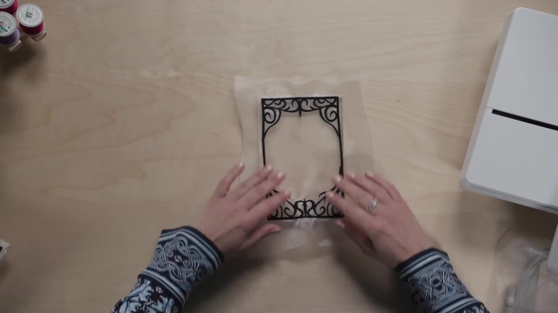 Creating a Layered Embroidery Scene