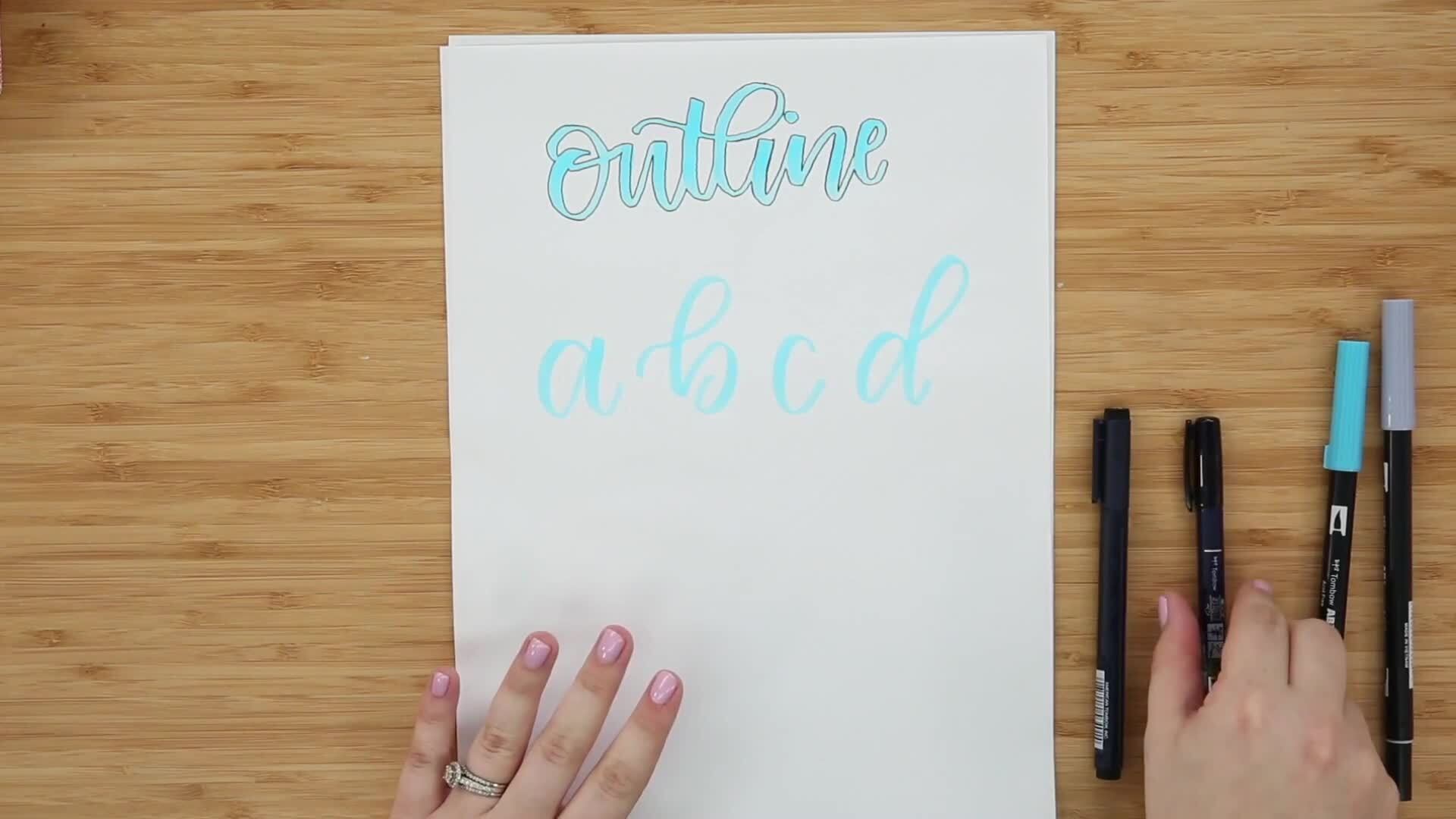 Outlining & Shadowing Techniques