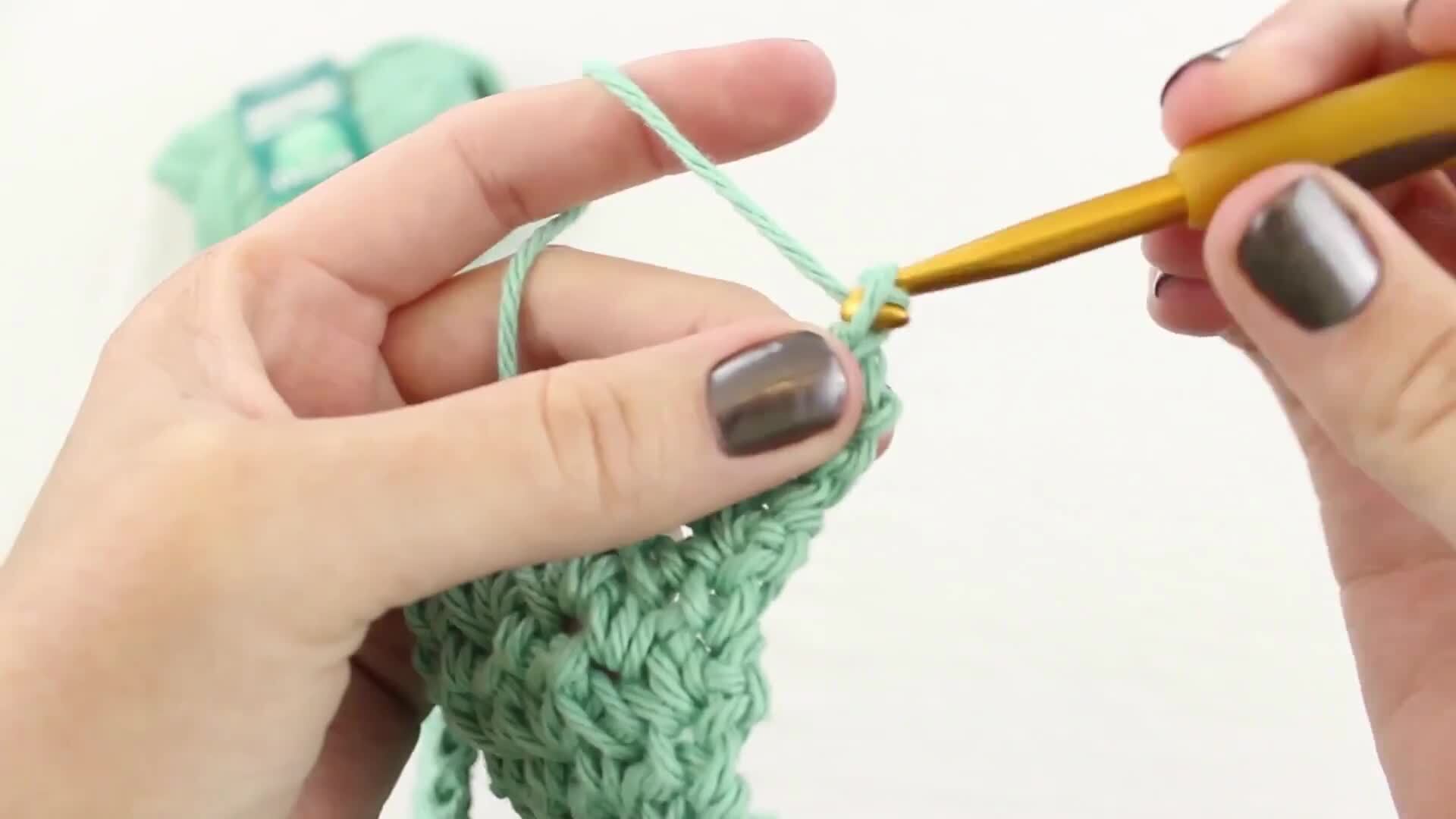 Single Crochet Cluster Stitch