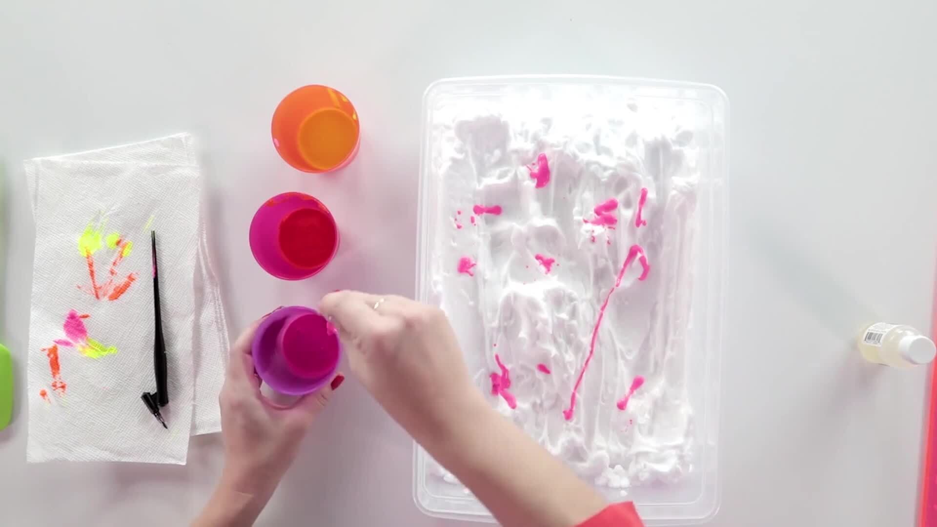 Creating Faux Marbled Prints