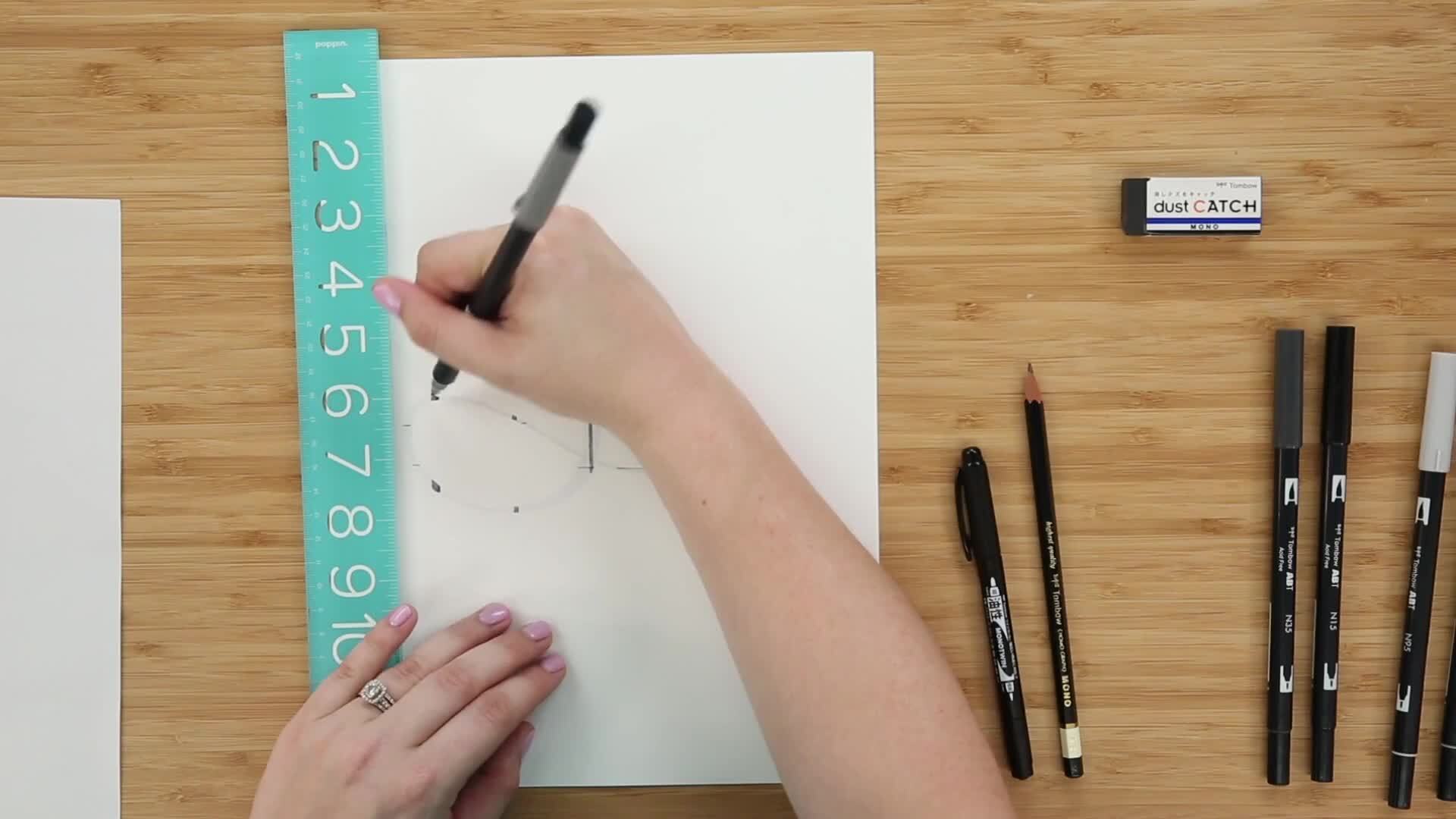 Patterned Lettering Techniques