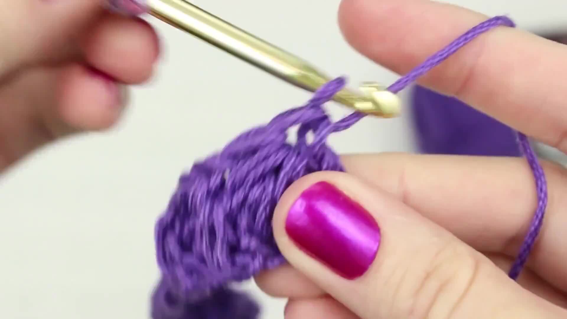 Bobble Stitch (Left-Handed)