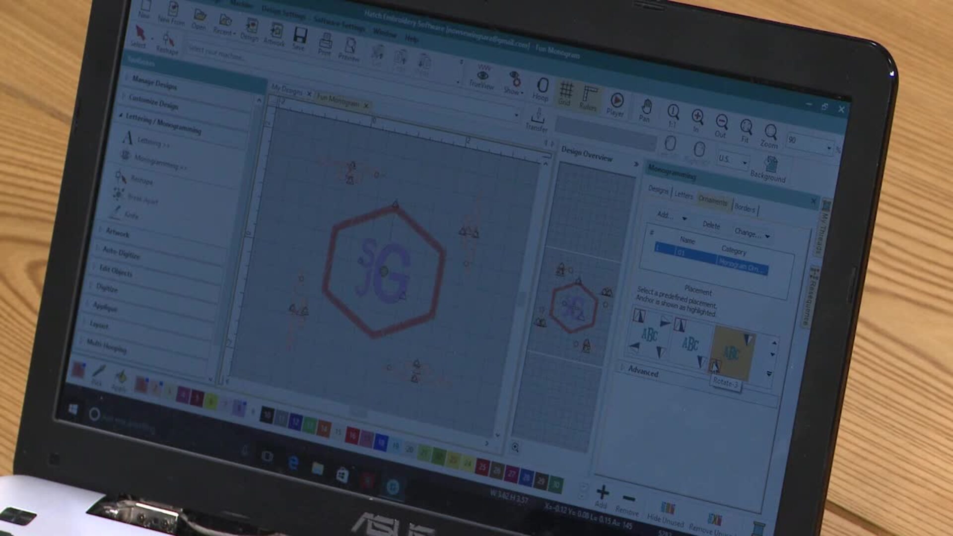 Monograms With Frames