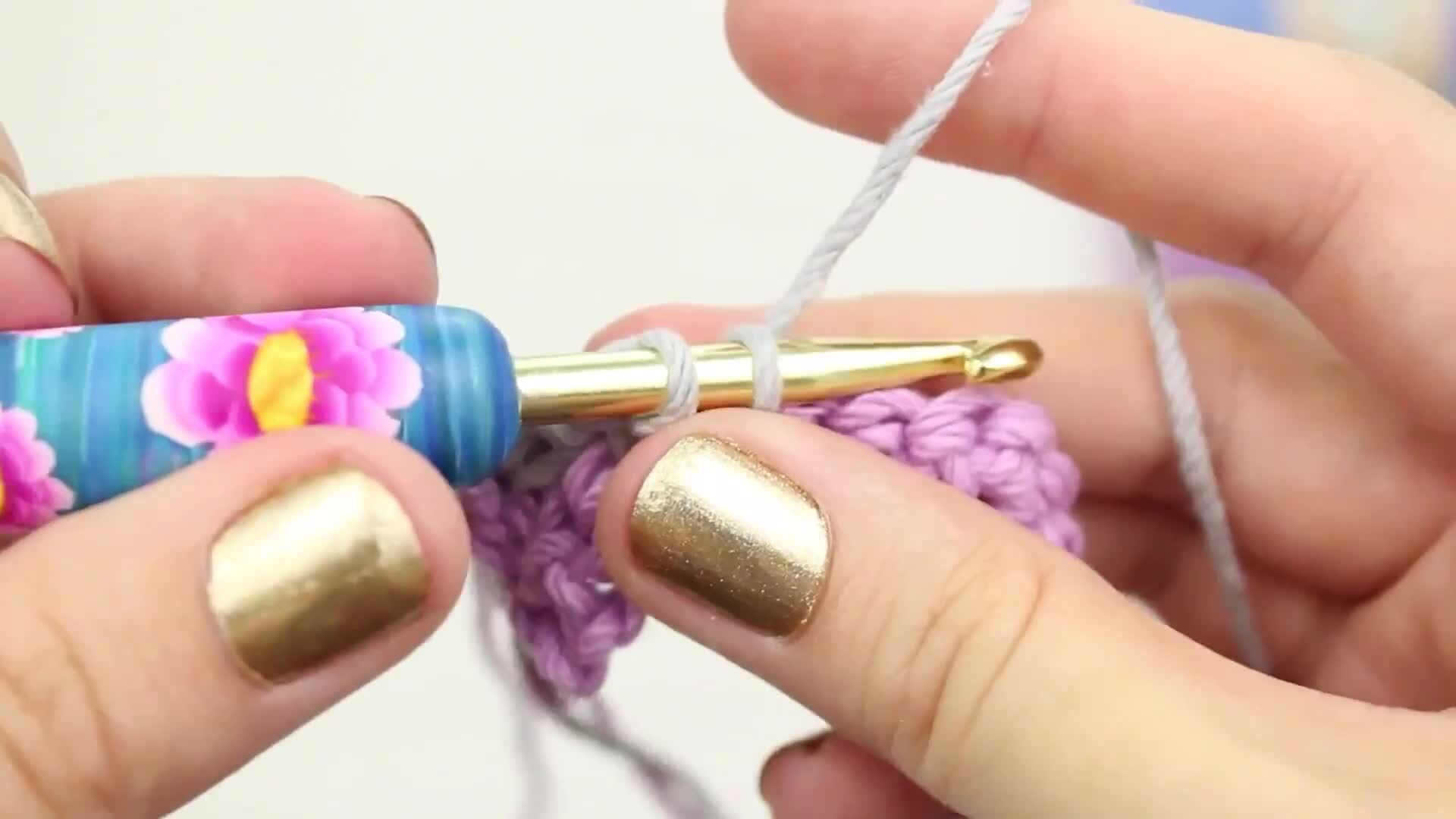 Simple Chevron Stitch (Left-Handed)