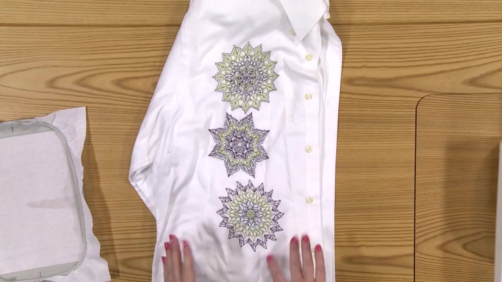 Fixing a Hole or Stain With Embroidery