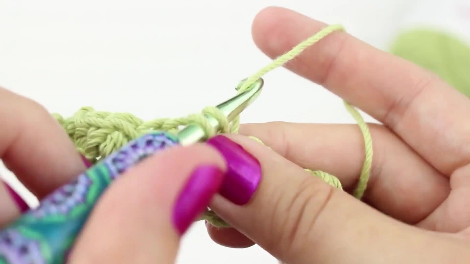 Uneven Berry Stitch (Left-Handed)