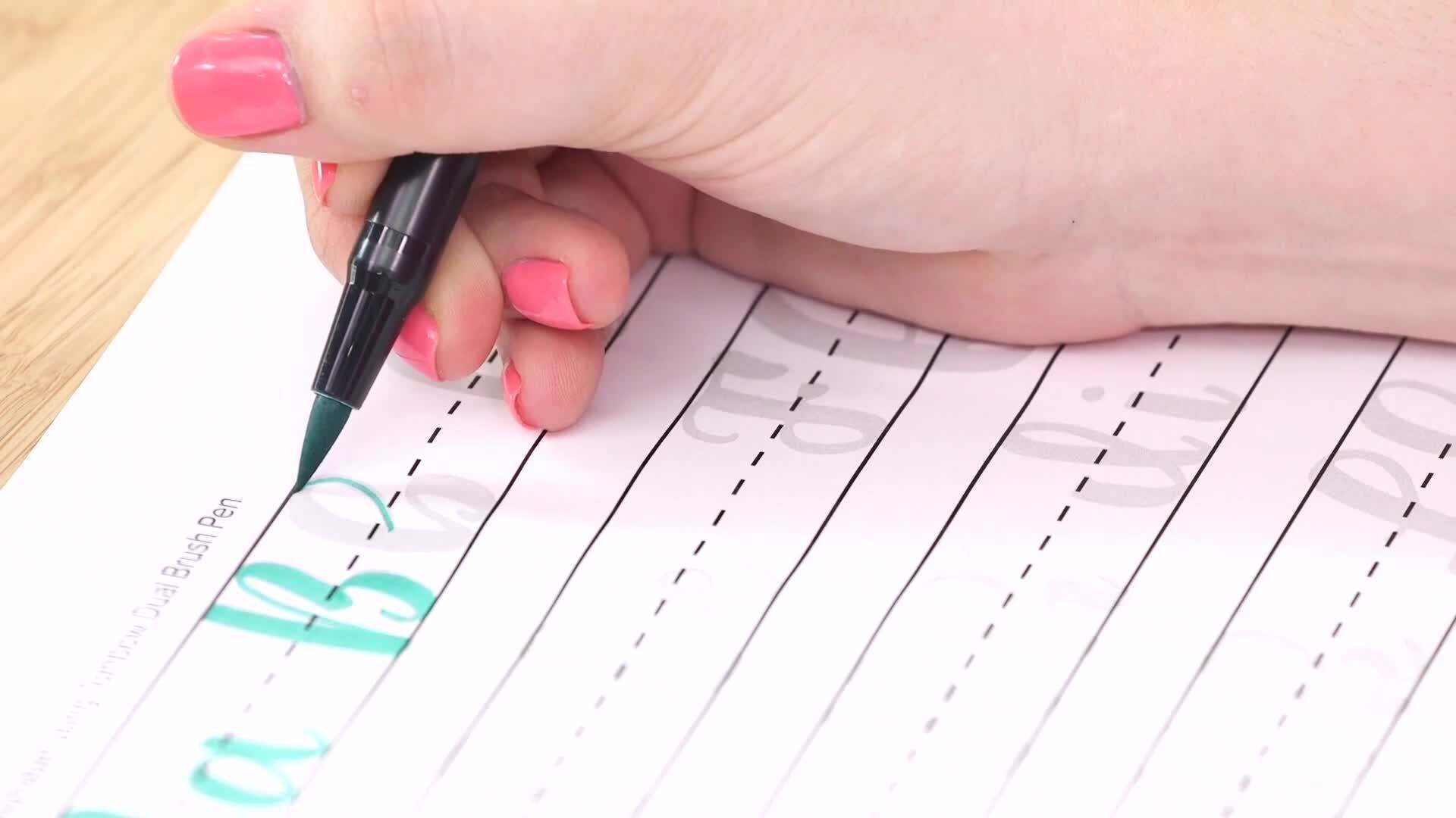 Script Alphabet Practice