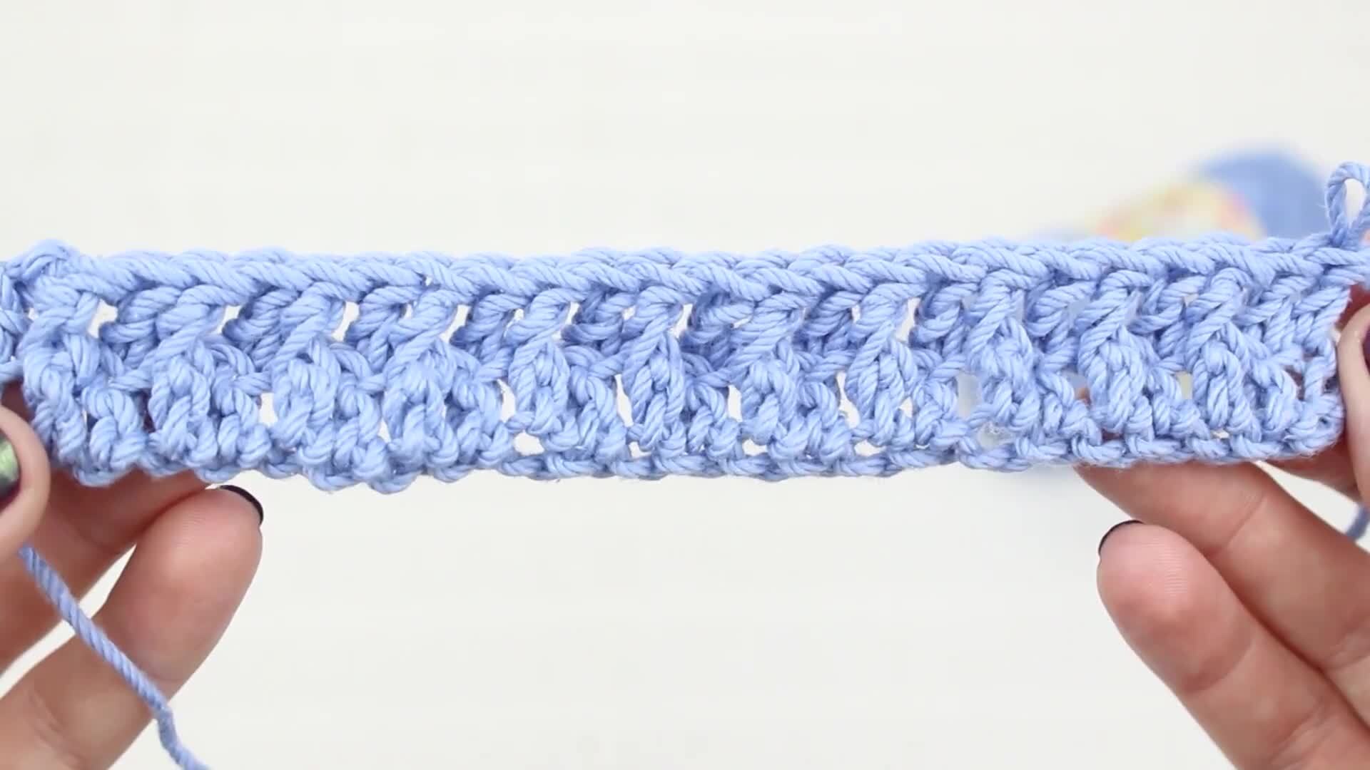 Waffle Stitch (Left-Handed)
