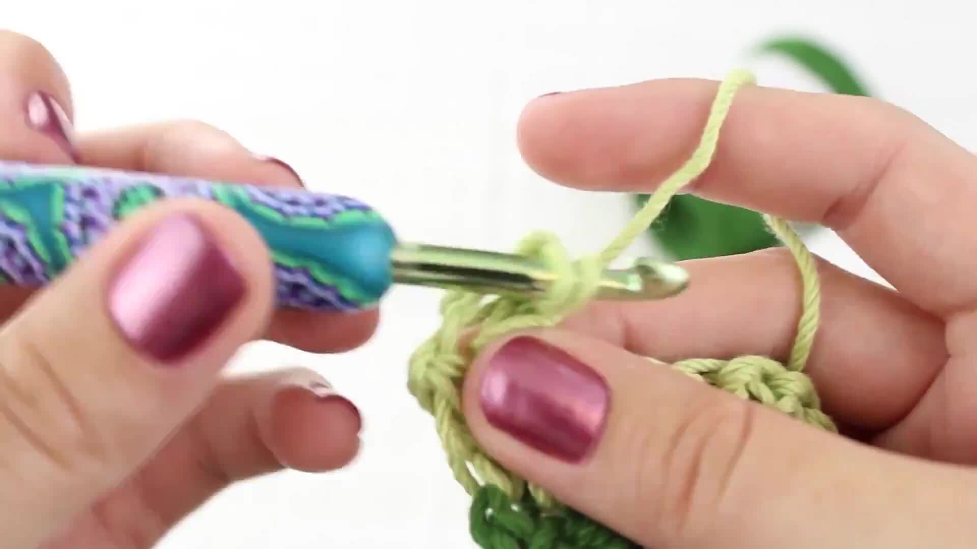 Smooth Wave Stitch (Left-Handed)