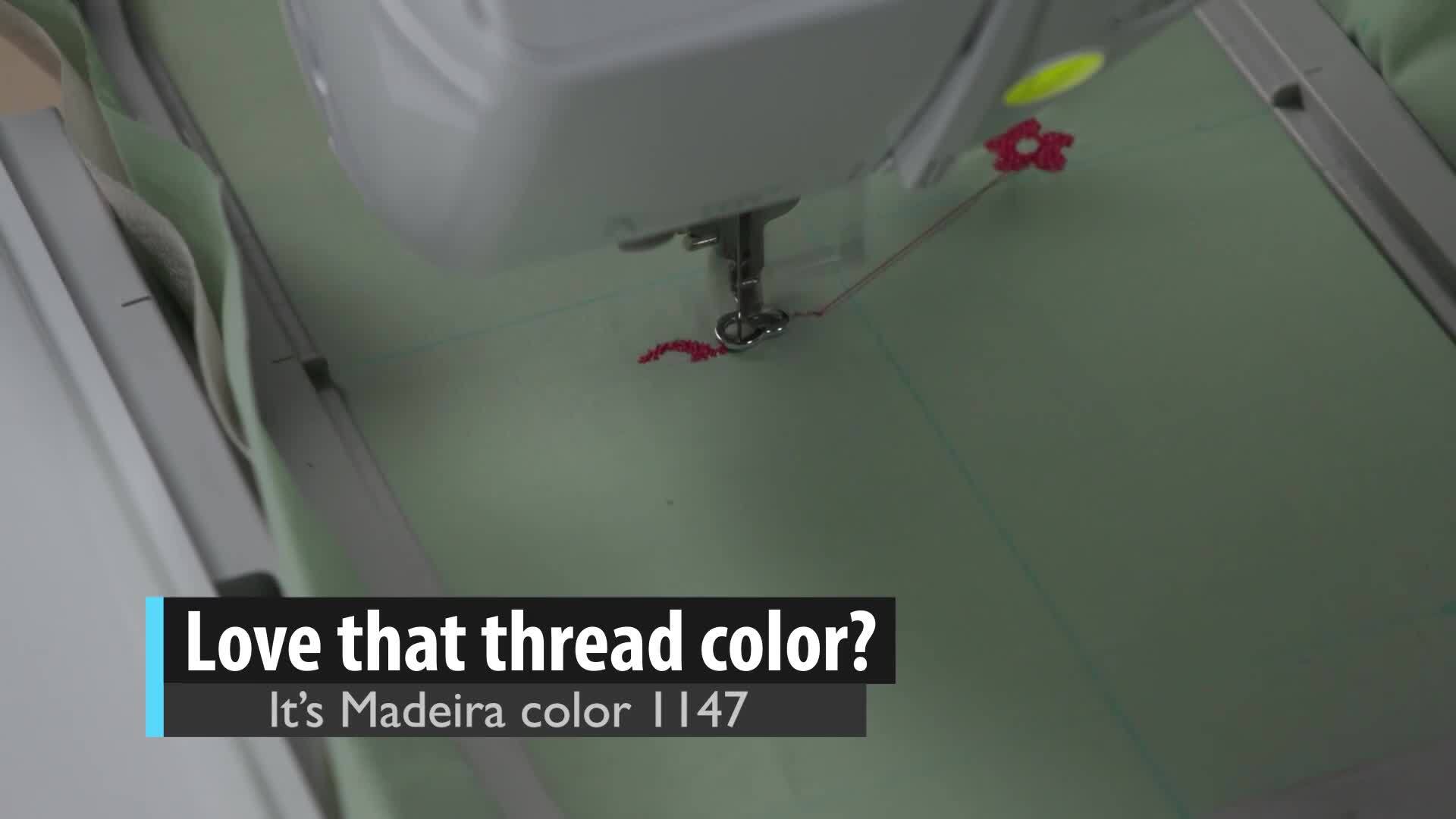 More Hand-Look Embroideries