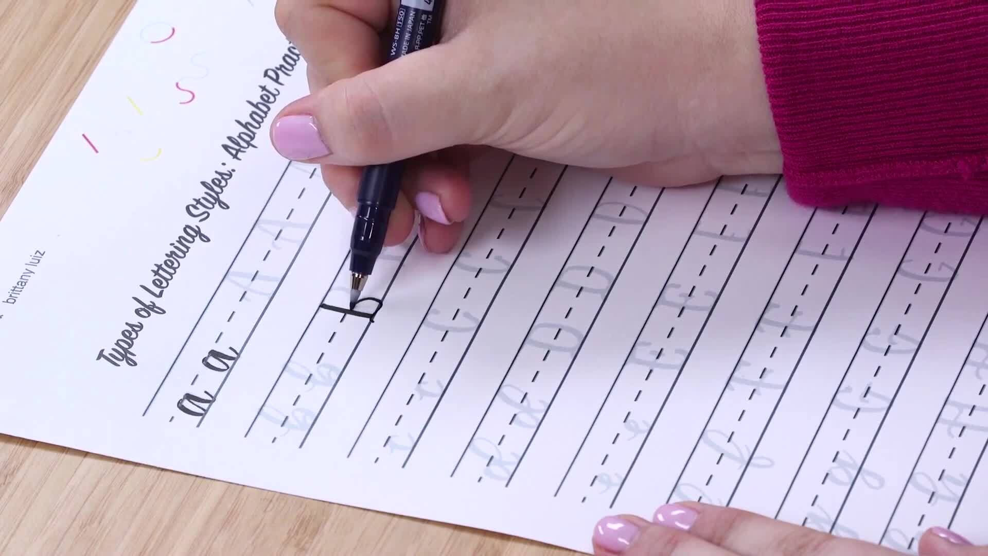 Types of Lettering Styles