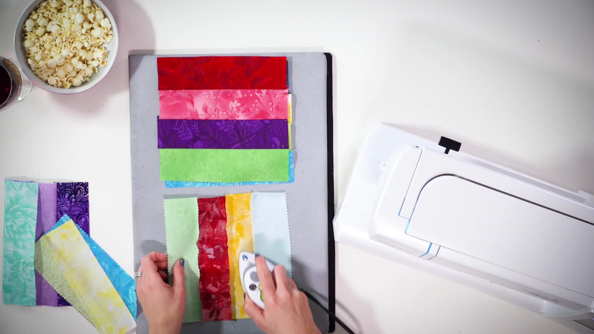 A Scrappy Stash-Buster Quilt Pattern