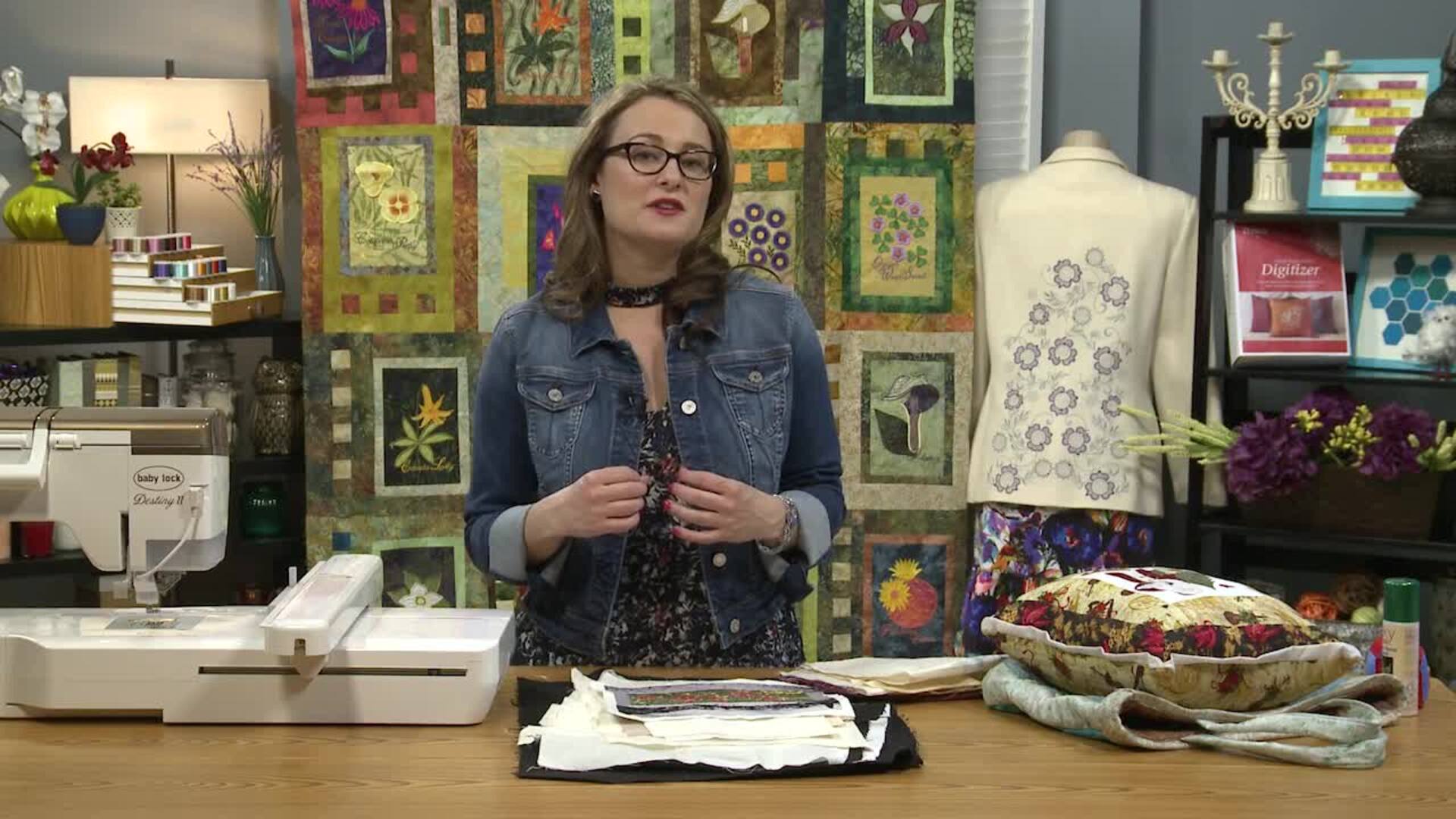 Utilizing Test-Stitch & Random Embroideries