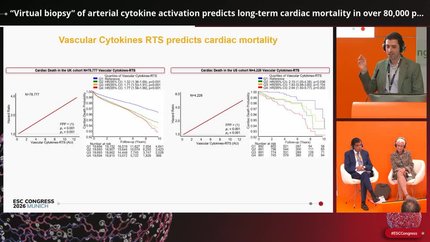 “Virtual biopsy” of arterial cytokine activation predicts long-term cardiac mortality in over 80,000 patients from UK and USA