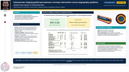 Intravascular imaging-guided percutaneous coronary intervention versus angiography guidance: updated meta-analysis of randomised trials