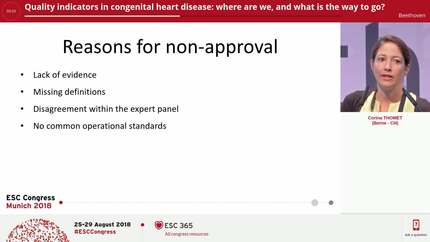 Quality indicators in congenital heart disease: where are we, and what is the way to go?