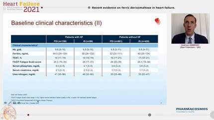 Recent evidence on ferric derisomaltose in heart failure.