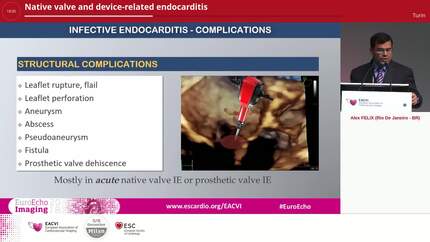 Native valve and device-related endocarditis